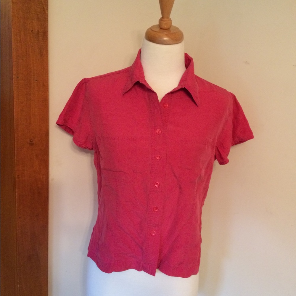 100% silk blouse